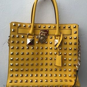 Unique Michael Kors Hamilton bag